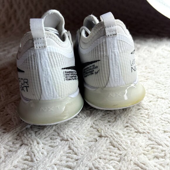 Nike React Vapor NXT HC White Black Tennis Shoes CV0724-101 Sz US 8, 41 EU - Picture 8 of 16